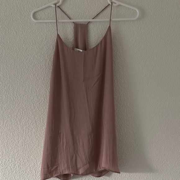 groovys Tops - Mauve Spaghetti Strap Slip Top